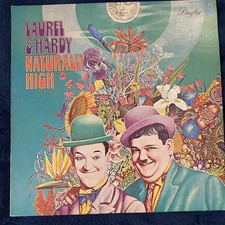 Laurel & Hardy Naturally High Vinyl LP Original 1970 Douglas 10 Vintage - VG+/VG picture
