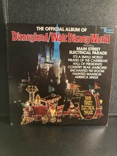 The Official Album of Disneyland Walt Disney World Vinyl Record LP 1980 2510 picture