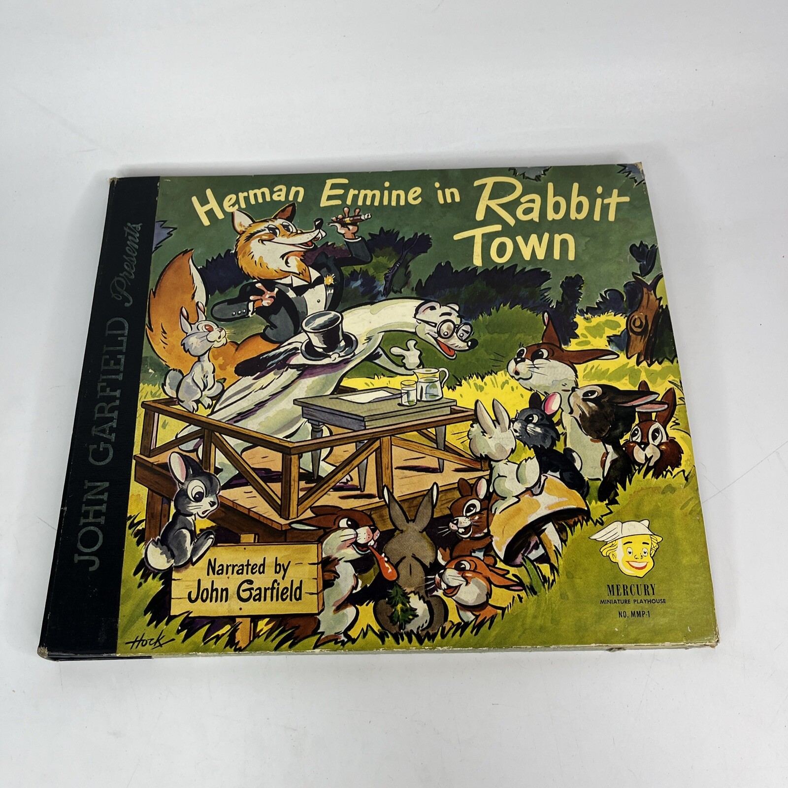 Herman Ermine in Rabbit Town Narrated by John Garfield 1950s Vintage