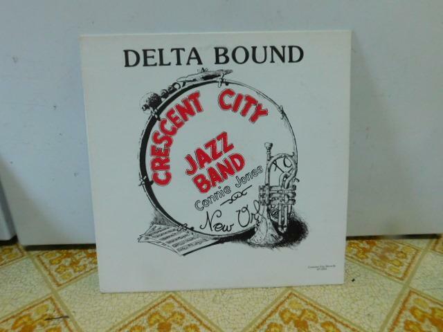 Crescent City Jazz Band LP Delta Bound Connie Jones Record M Jacket NM