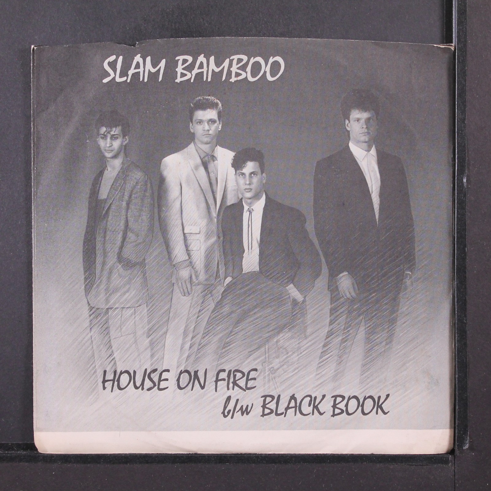 SLAM BAMBOO: house on fire / black bok SLACK 7