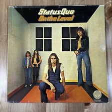 Status Quo - On The Level 1975 German Vertigo Records Gatefold Vinyl LP VG+ picture