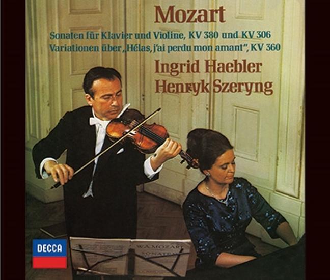 Henryk Szeryng Ingrid Haebler Mozart Violin Sonatas 4 CD TOWER RECORDS JAPAN