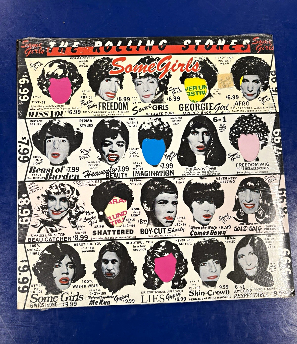 The Rolling Stones Some Girls SEALED Vinyl LP Rolling Stones Records COC 39108
