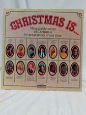 CHRISTMAS IS Memorable Songs Of By Great Artists Of Our Time 1972 Goodyear   picture