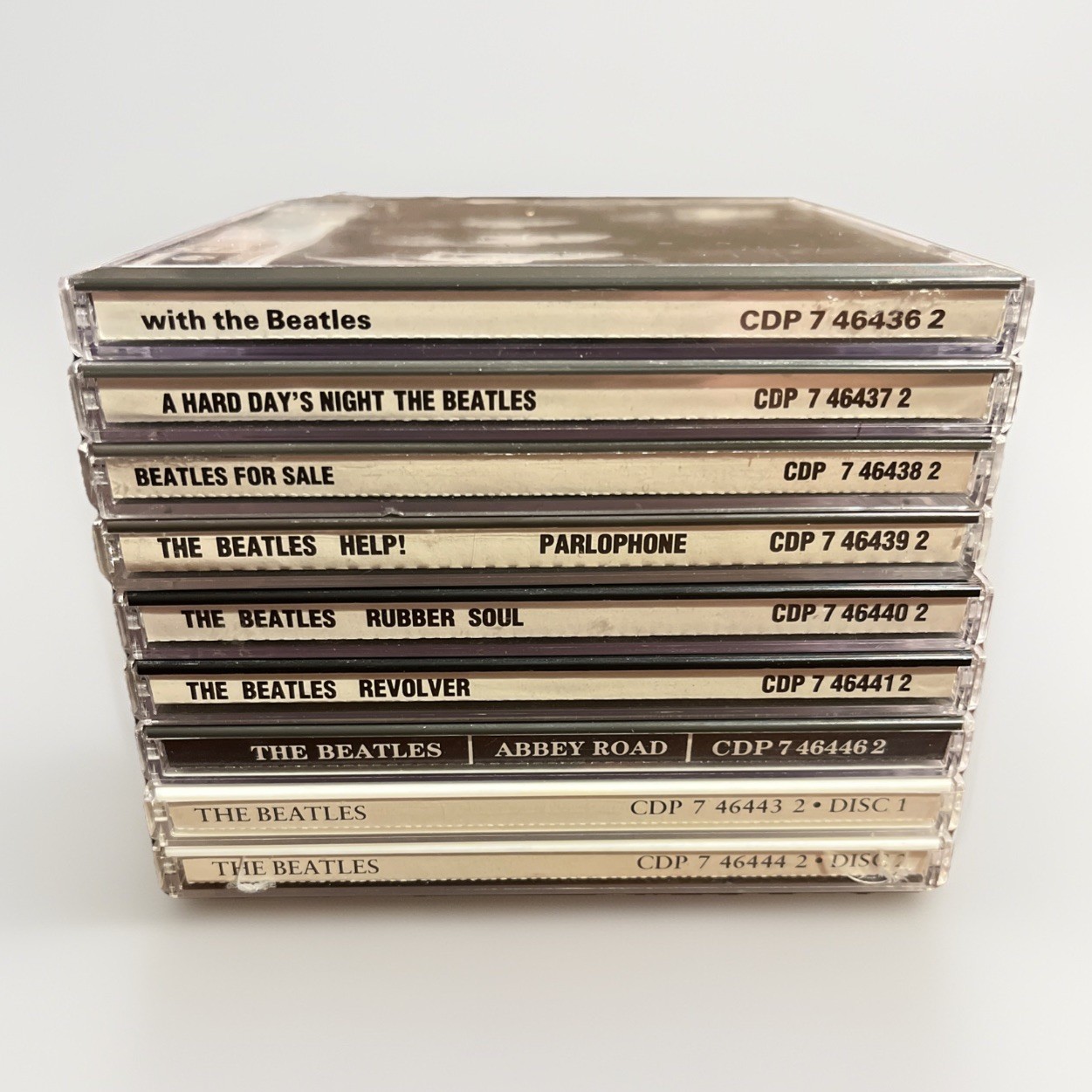 Lot of 8 Beatles CD Albums Collection Great Shape - 80s Pressings