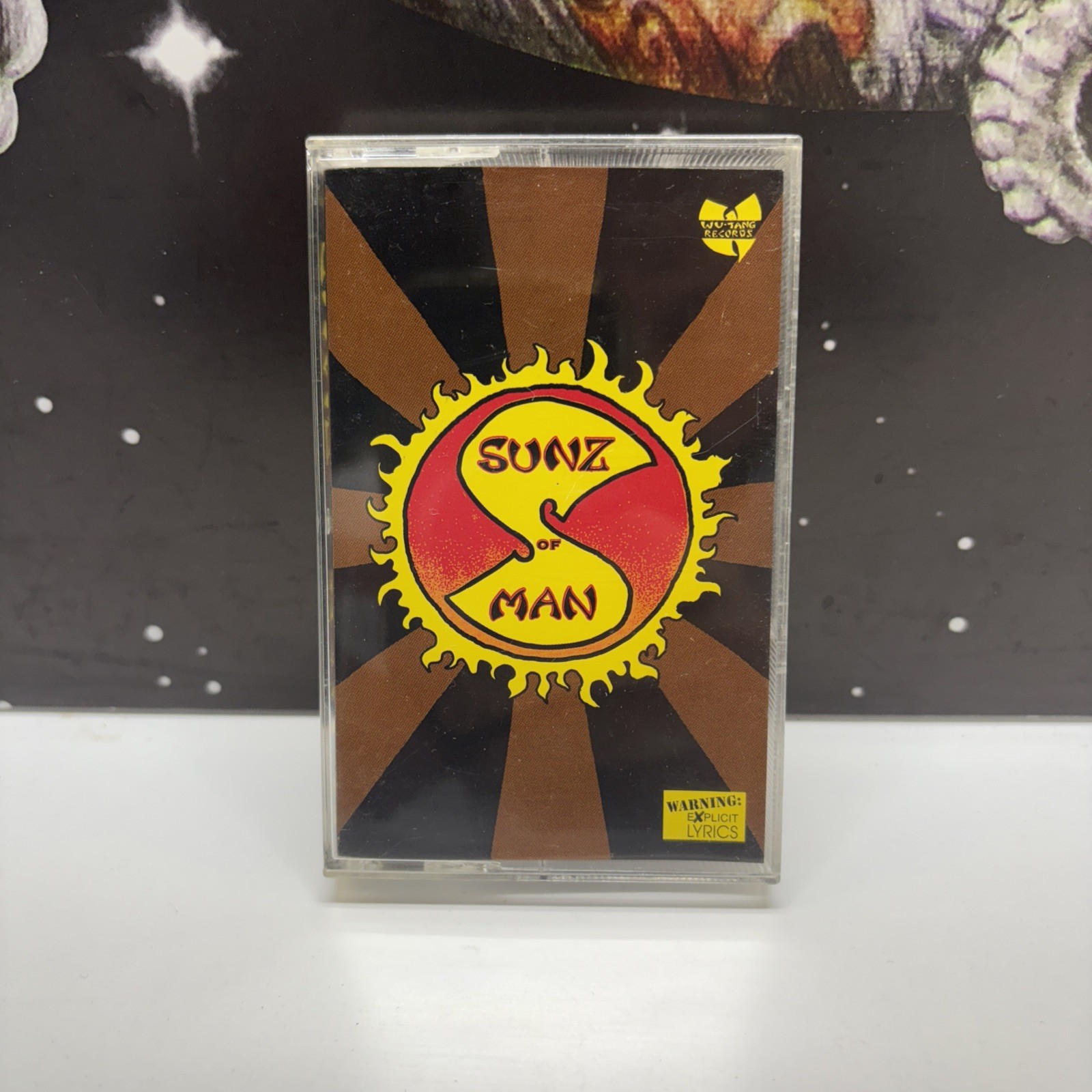 VTG 1995 Wu Tang Clan - Sunz of Man Cassette Single Hip Hop Rare - Tested & Work
