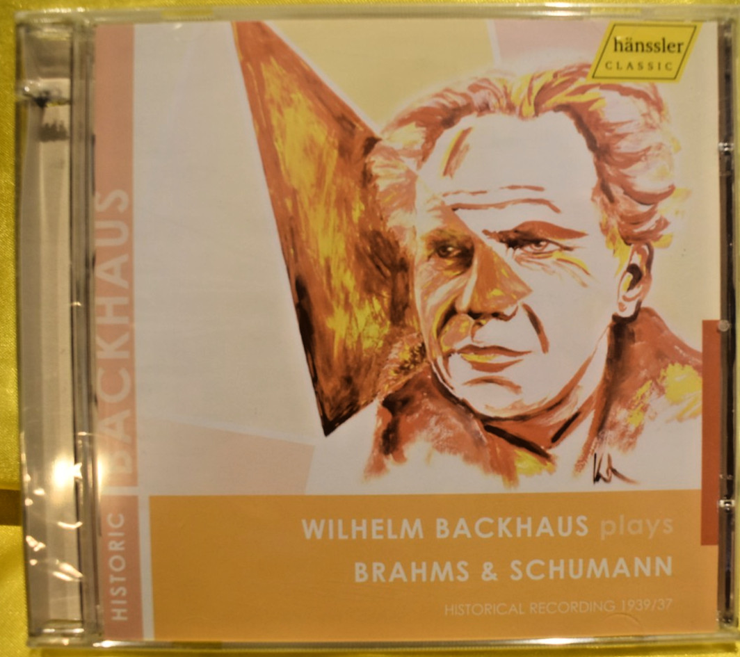 SEALED Wilhelm Backhaus Plays Brahms & Schumann CD