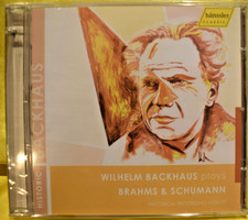 SEALED Wilhelm Backhaus Plays Brahms & Schumann CD picture