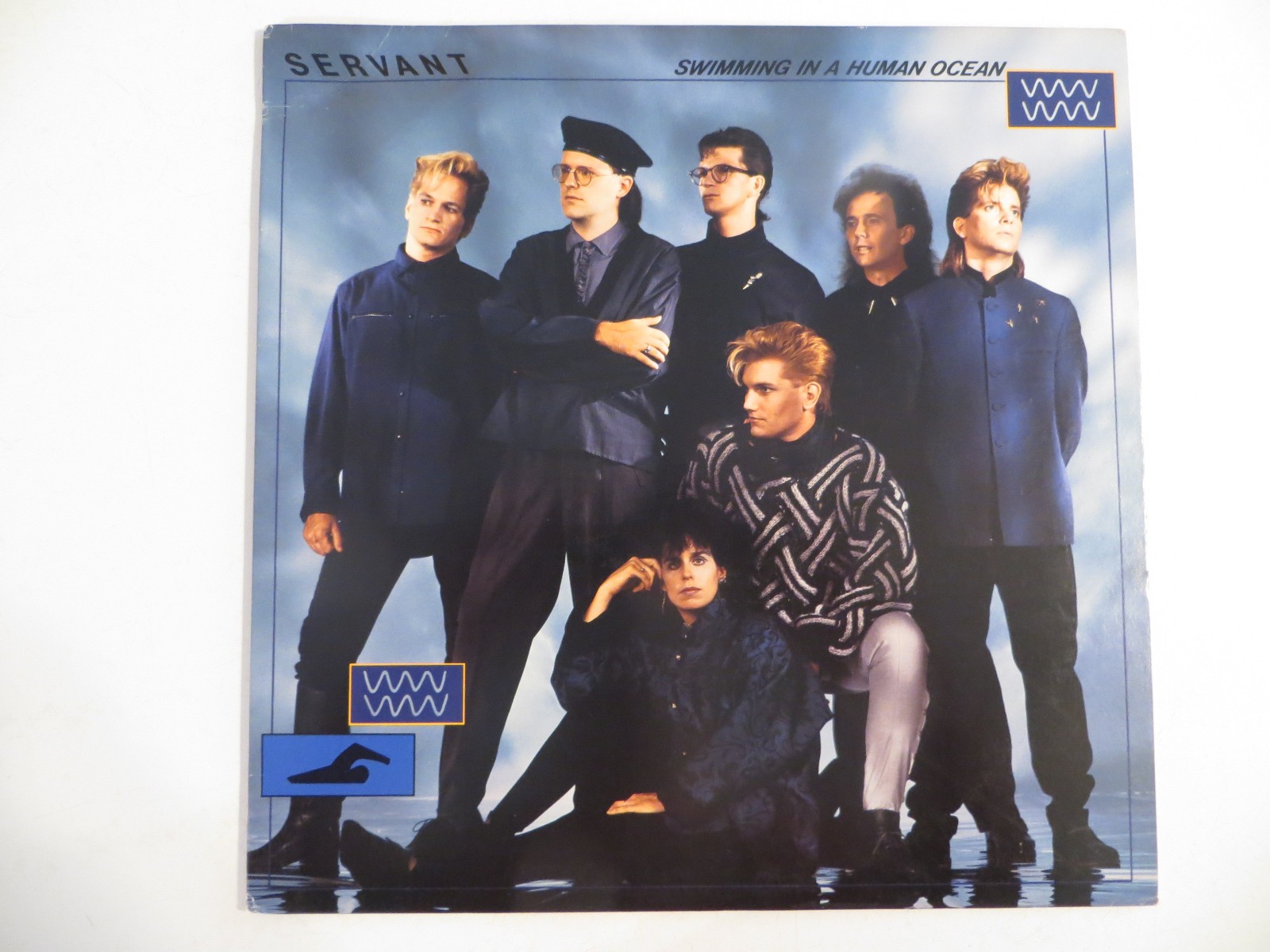 Servant –Swimming In A Human Ocean-LP 1985 Myrrh -New Wave, Synth-Pop, Christian