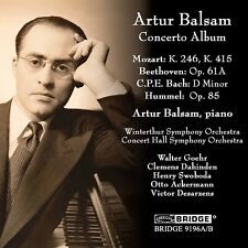 Artur Balsam Concerto Album (Dahinden, Winterthur So, Balsam) (CD) (UK IMPORT) picture