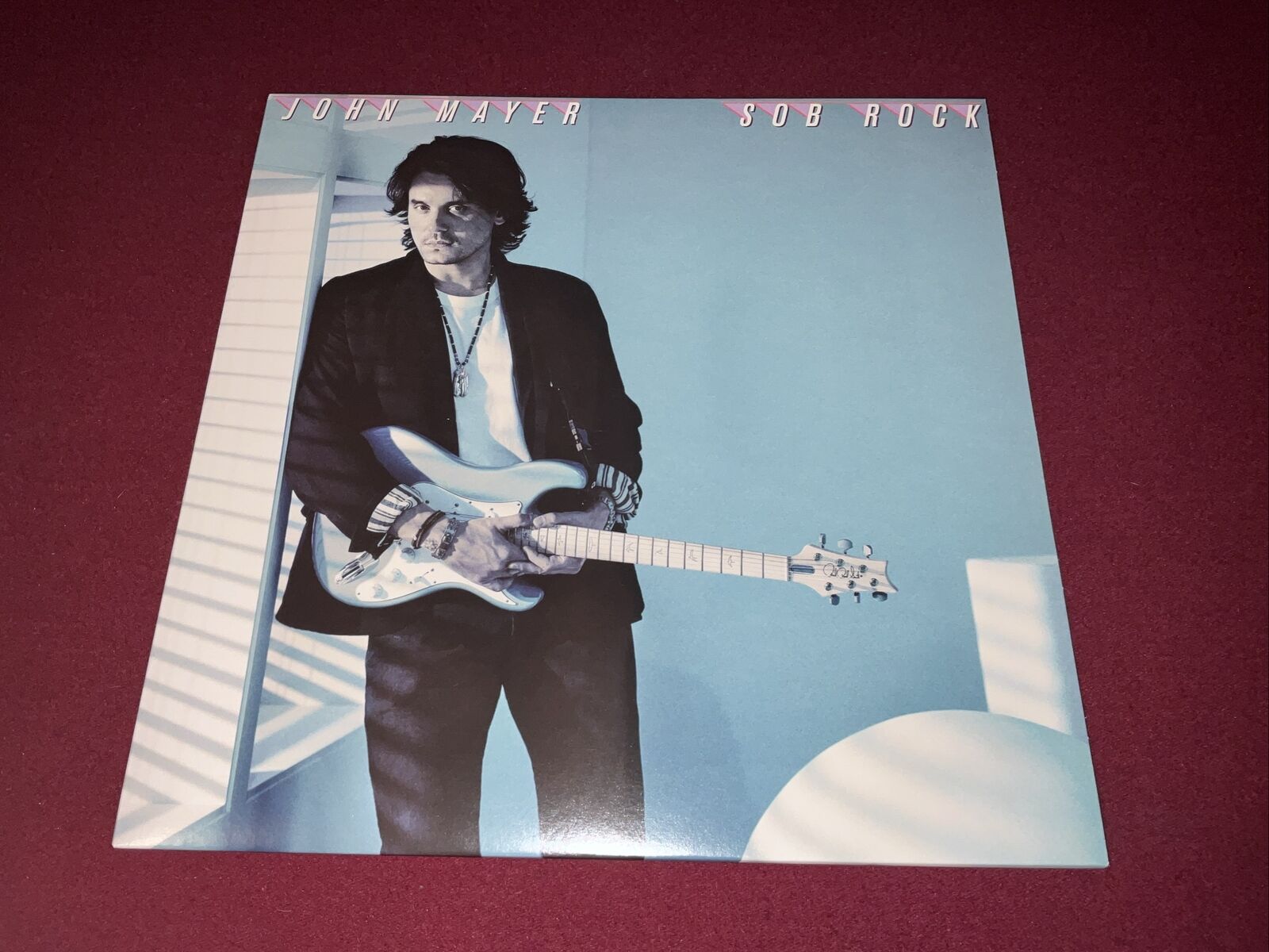 John Mayer Sob Rock 2021 NM Clear Colored Vinyl Ultrasonic Cleaned