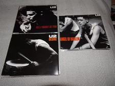 U2 All I want is you Desire and Angel of Harlem picture disc cd picture