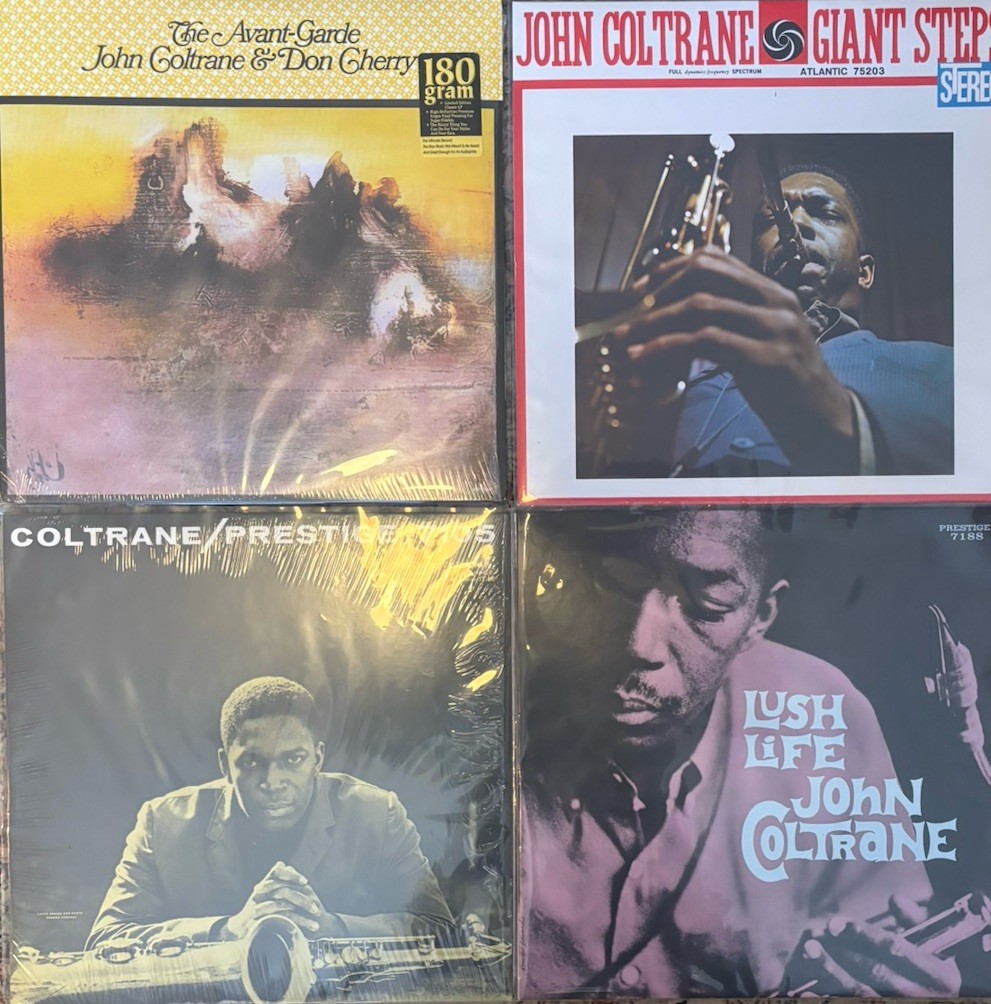 John Coltrane Jazz Vinyl Lot X4 Lp