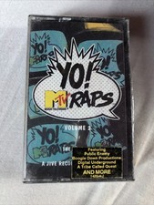 Yo MTV Raps The Cassette Vol. 2 1992 Hip Hop New Sealed Hype Sticker NEW picture