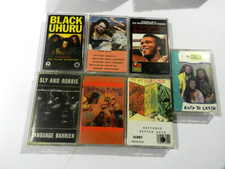 CASSETTE LOT- 7 Great Vintage Reggae Cassettes in VG-VG+ Condition Some Rare picture