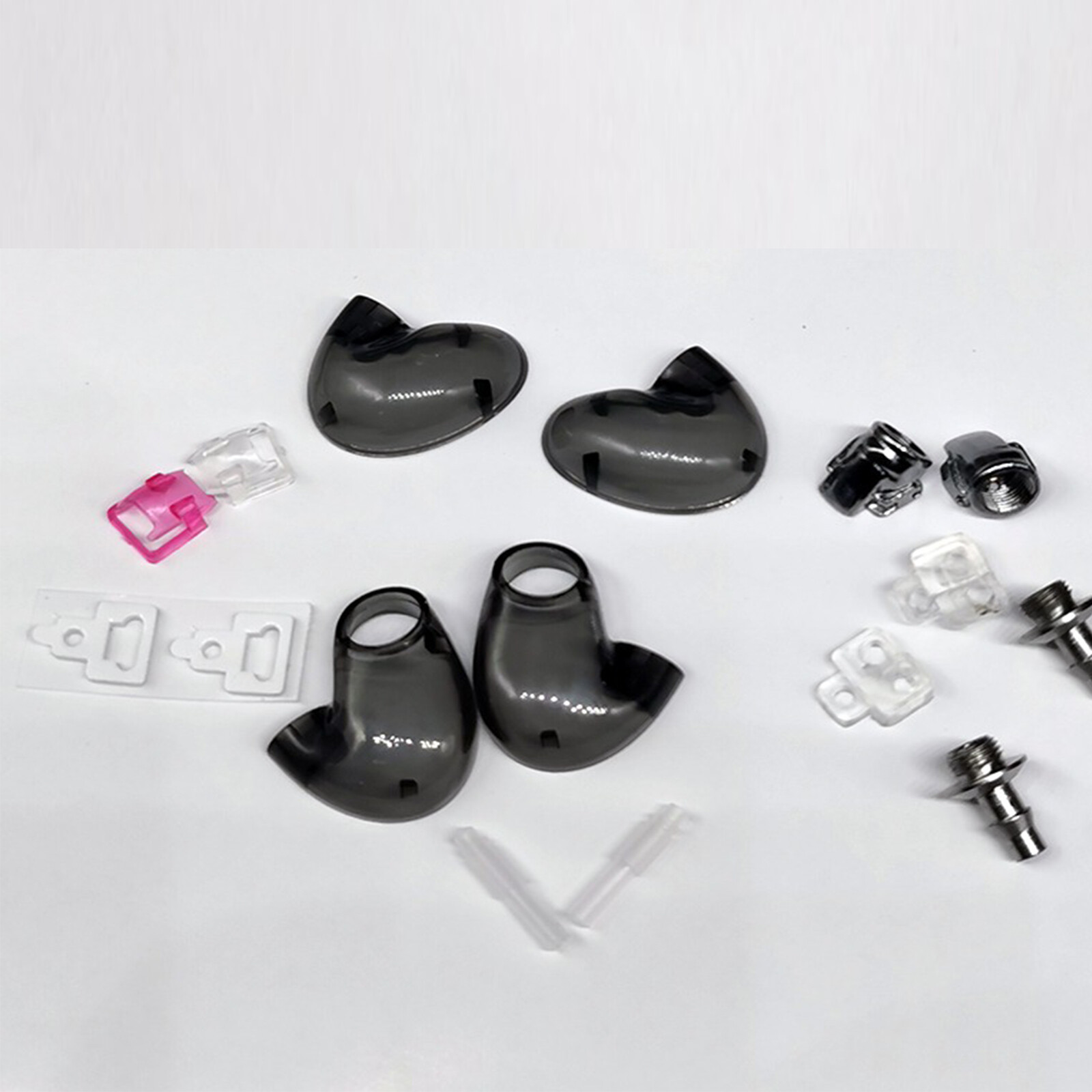 For SHURE SE846 Shell Clear Black Left Right Repair Replacement House Cover Part