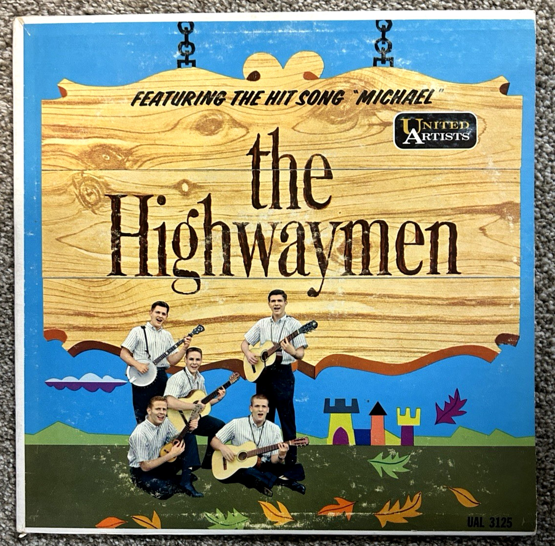 The Highwaymen: Self Titled (1960) LP Vinyl Record United Artists VG+