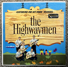 The Highwaymen: Self Titled (1960) LP Vinyl Record United Artists VG+ picture