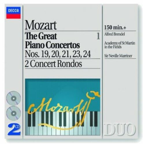 Mozart: The Great Piano Concertos, Vol. 1 by Alfred Brendel, Wolfgang Amadeus M