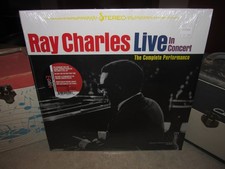 Sealed RAY CHARLES - Live In Concert RSD Limited to 900 Copies 2026 LITHOGRAPH picture
