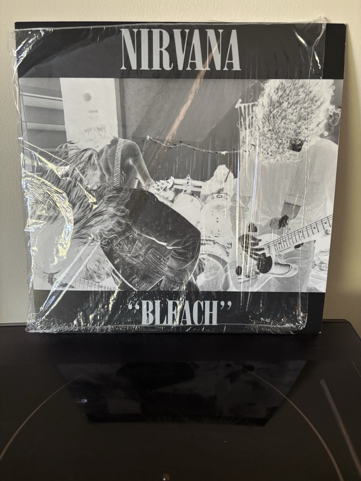 Nirvana Bleach Vinyl LP Record Open Shrink Wrap Mint Condition
