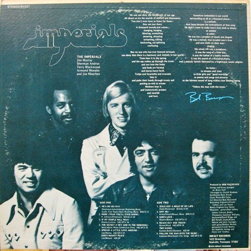 Imperials - Follow The Man With The Music