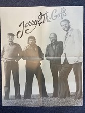 Jerry And The Singing Goffs Poster Vinyl Record LP Insert 22.5