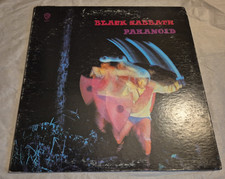 Black Sabbath Paranoid 1971 Vinyl LP Gatefold Green Label Terre Haute Pressing picture