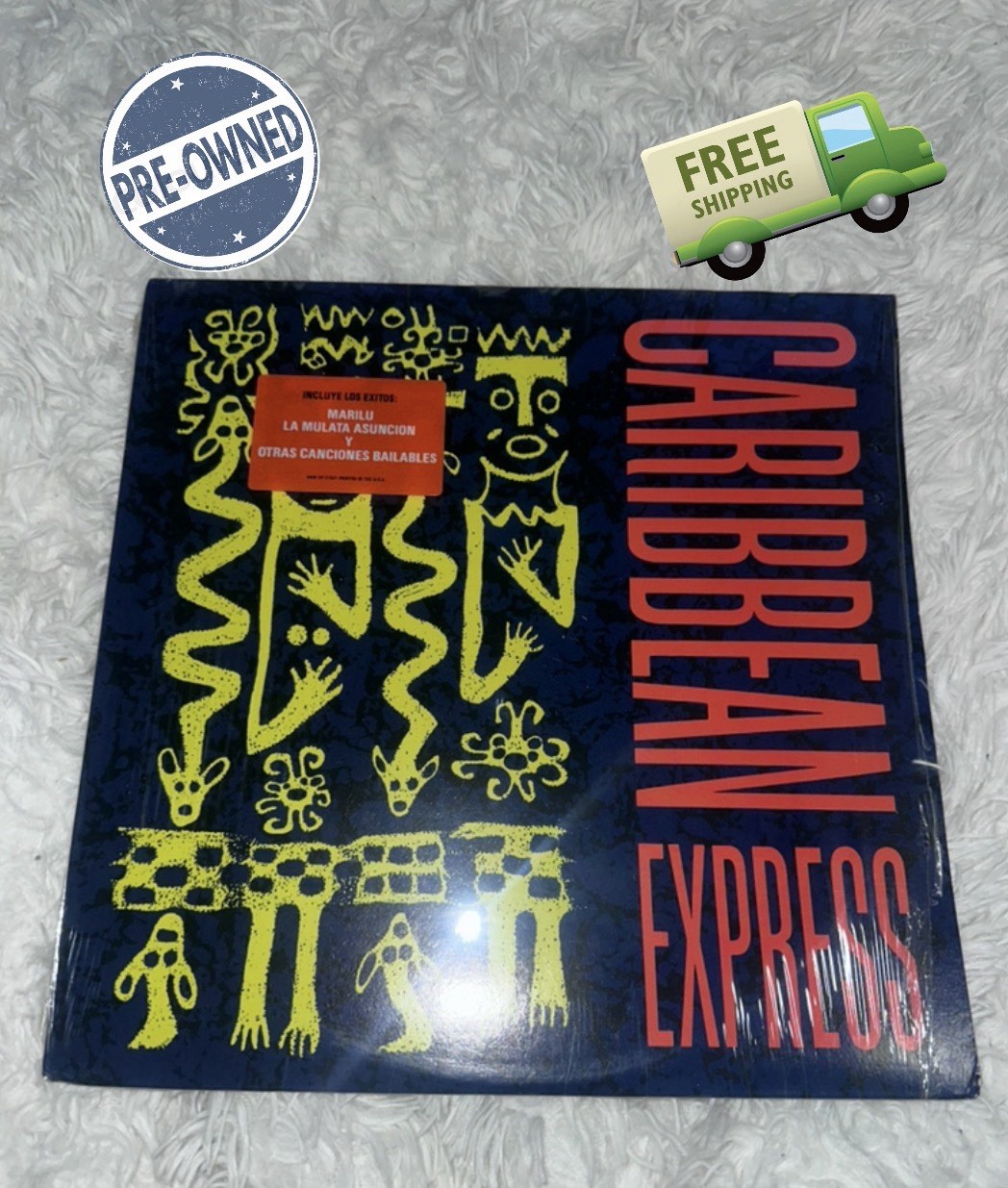 CARIBBEAN EXPRESS - 1987 COLOMBIA PRESS SALSA ROMANTICA DURA DANCEFLOOR RARE HTF