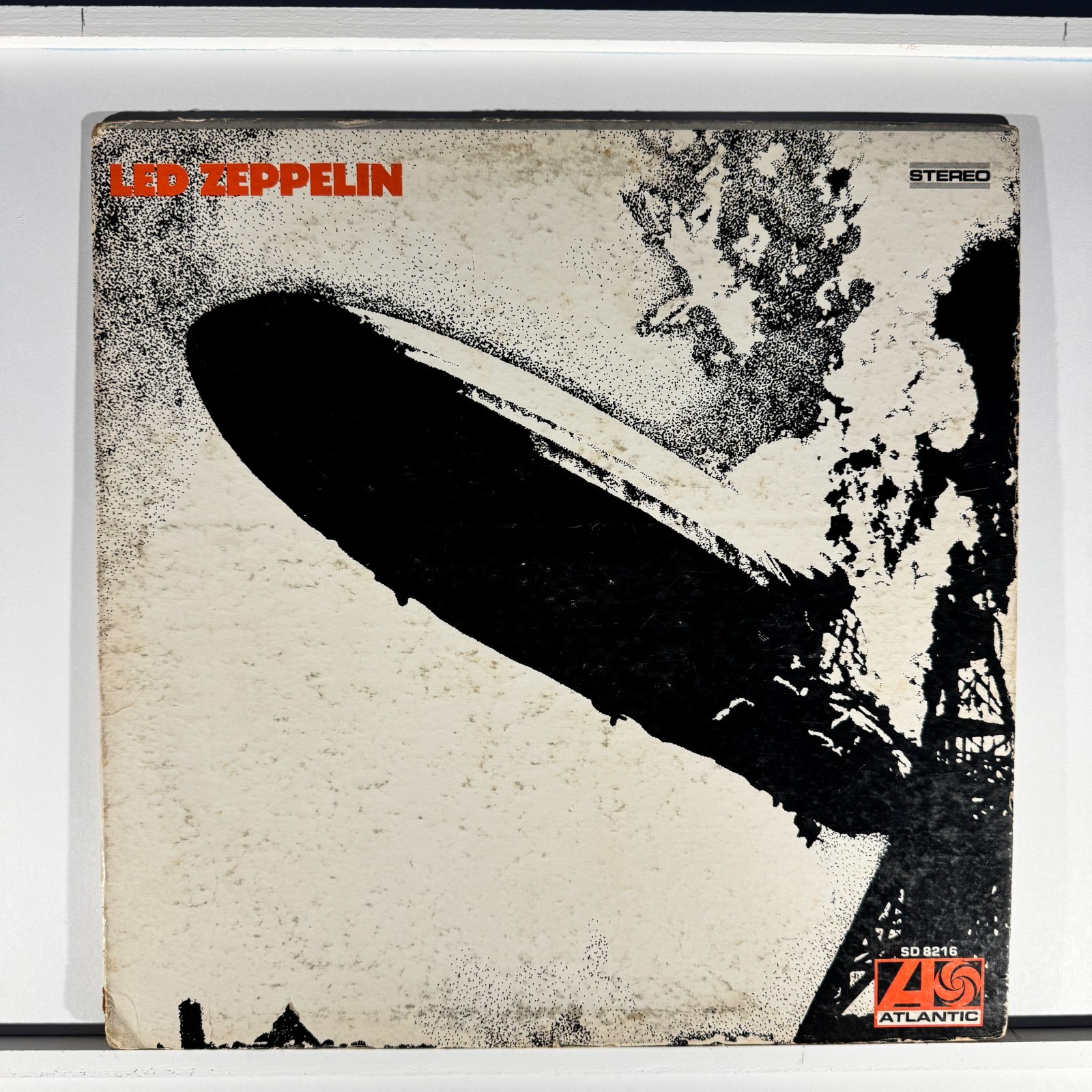 Led Zeppelin I Self Titled Vinyl LP 1969 Atlantic SD 8216 Presswell VG/G