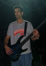 Johnny April of Staind during K-Rock Claus-Fest 2003 - Day Two at Hamme- Photo picture