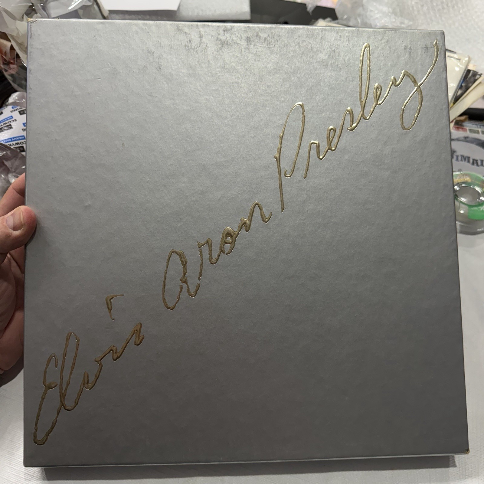 Elvis Aron Presley, 25th Anniversary Limited Edition 8 LP Vinyl Box Set #7955 EX