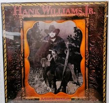 Hank Williams Jr. – Lone Wolf Sealed Vinyl Folk, Country 1990 Specialty Pressin picture