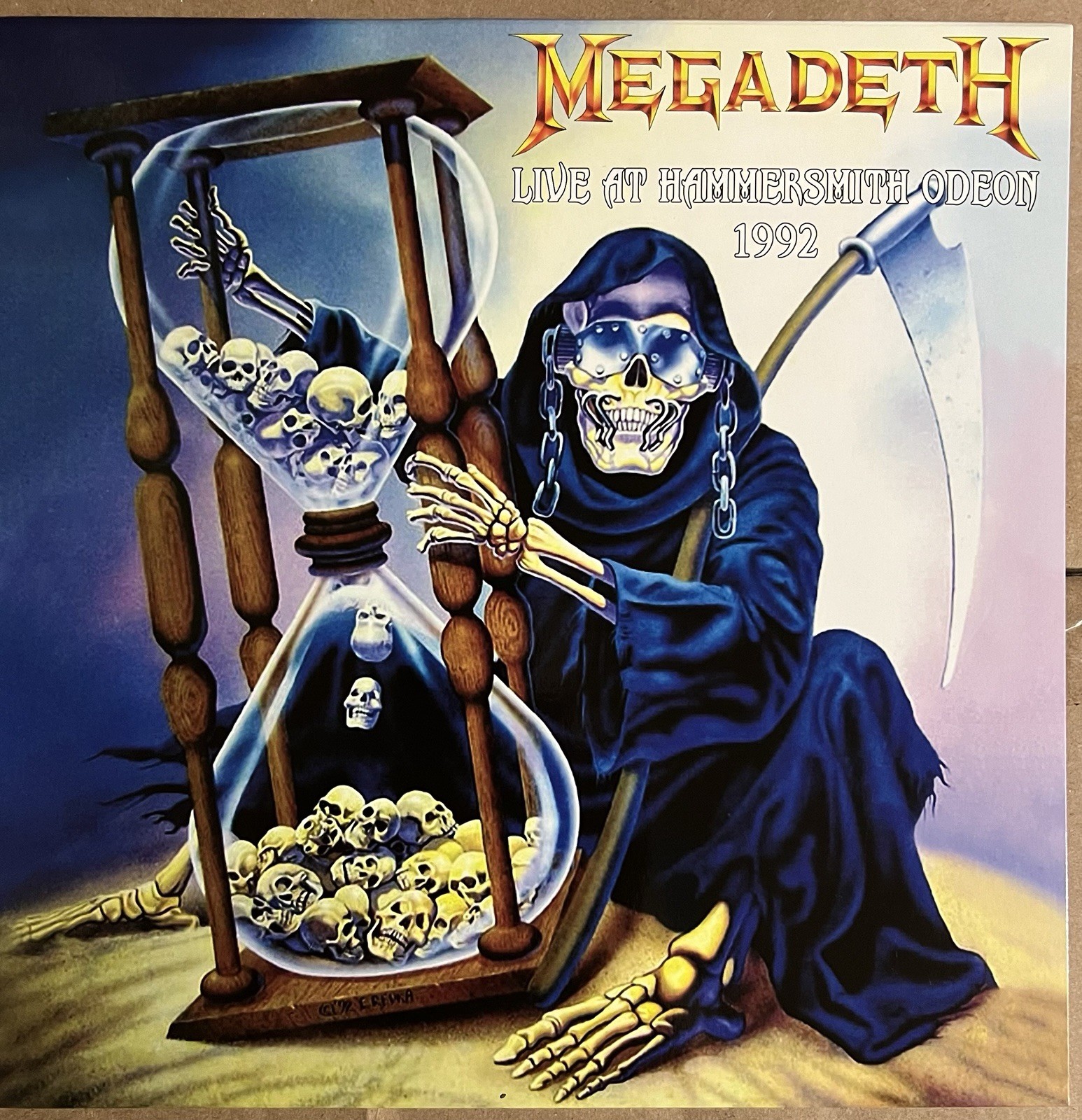 Megadeth Live at Hammersmith Odeon 1992 2022 France L. E.  Unofficial Nm/Nm