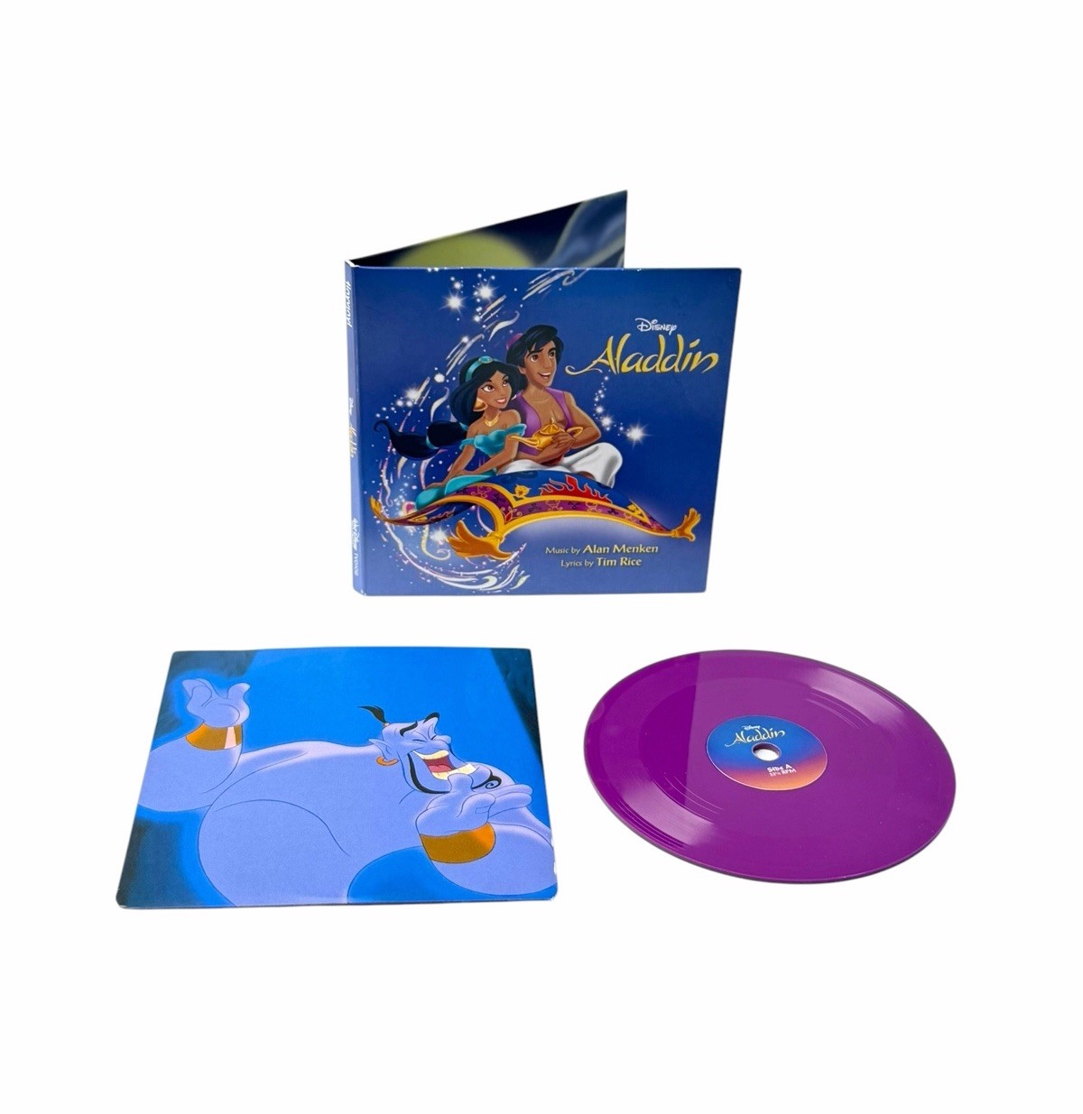Disney Aladdin A Whole New World & One Jump Ahead Mini Purple Vinyl Exclusive