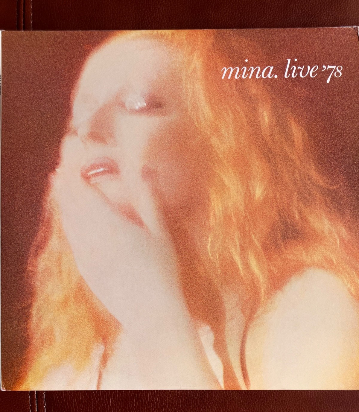Mina Live '78 LP Italian Pressing PDU EMI with Photo Booklet