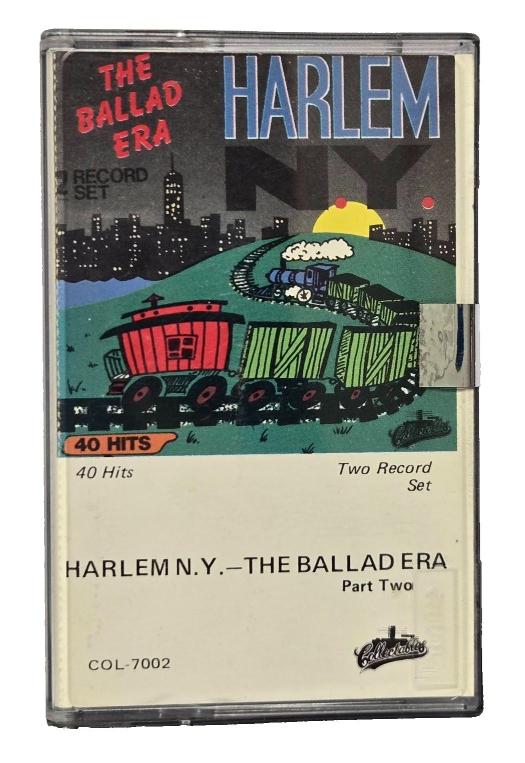 Harlem N.Y. The Ballad Era Part Two Cassette Tape Vintage 1988 40 Hits COL-7002