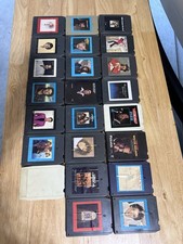 Vintage 8-Track 8 Tracks Popular Artists Mixed Lot Of 23 *UNTESTED AS IS/ PARTS* picture