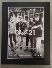 Blur 21 Promo Original Album Advert Mounted 14x11 Inches picture