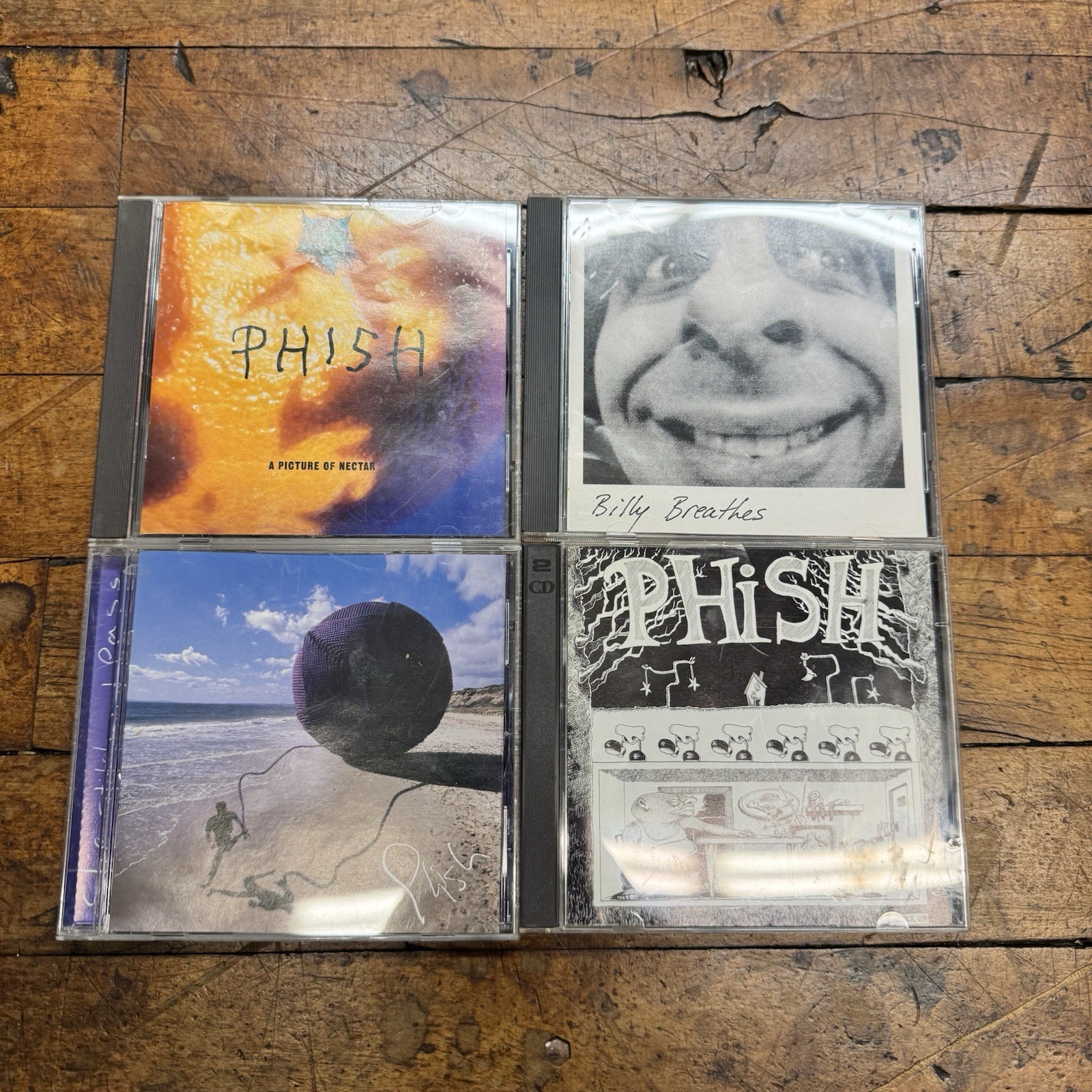 Phish CD Collection Set Of 4
