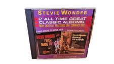Stevie Wonder I Was Made To Love Her/ Down To Earth cd 2 LPs on 1 cd TCD08053TD picture