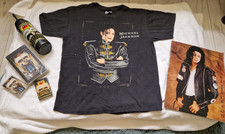 VINTAGE 1992 Michael Jackson Dangerous Tour WEMBLEY T-shirt & more. Final Price picture