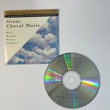 Great Choral Music CD 1993 Infinity Digital Bach Handel Mozart Schubert picture