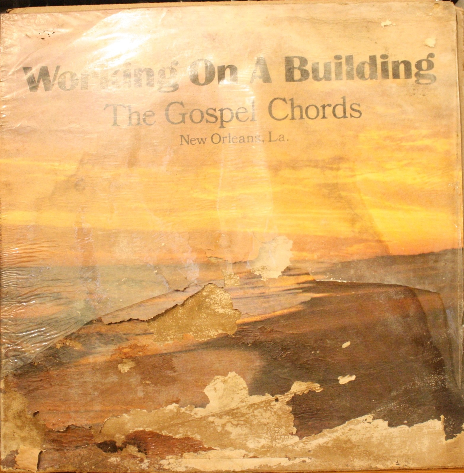GOSPEL CHORDS **Working On A Building** 1971 NEW ORLEANS Gospel LP ROSEMONT 1071