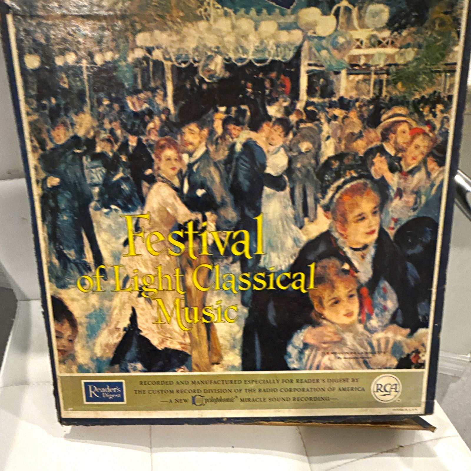 Reader\'s Digest Festival of Light Classical Music Hi-Fi Vinyl Box Set 1960