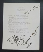 DETROIT CITY LYRICS MEL TILLIS TOM JONES BOBBY BARE DANNY DILL AUTOGRAPHS RARE picture