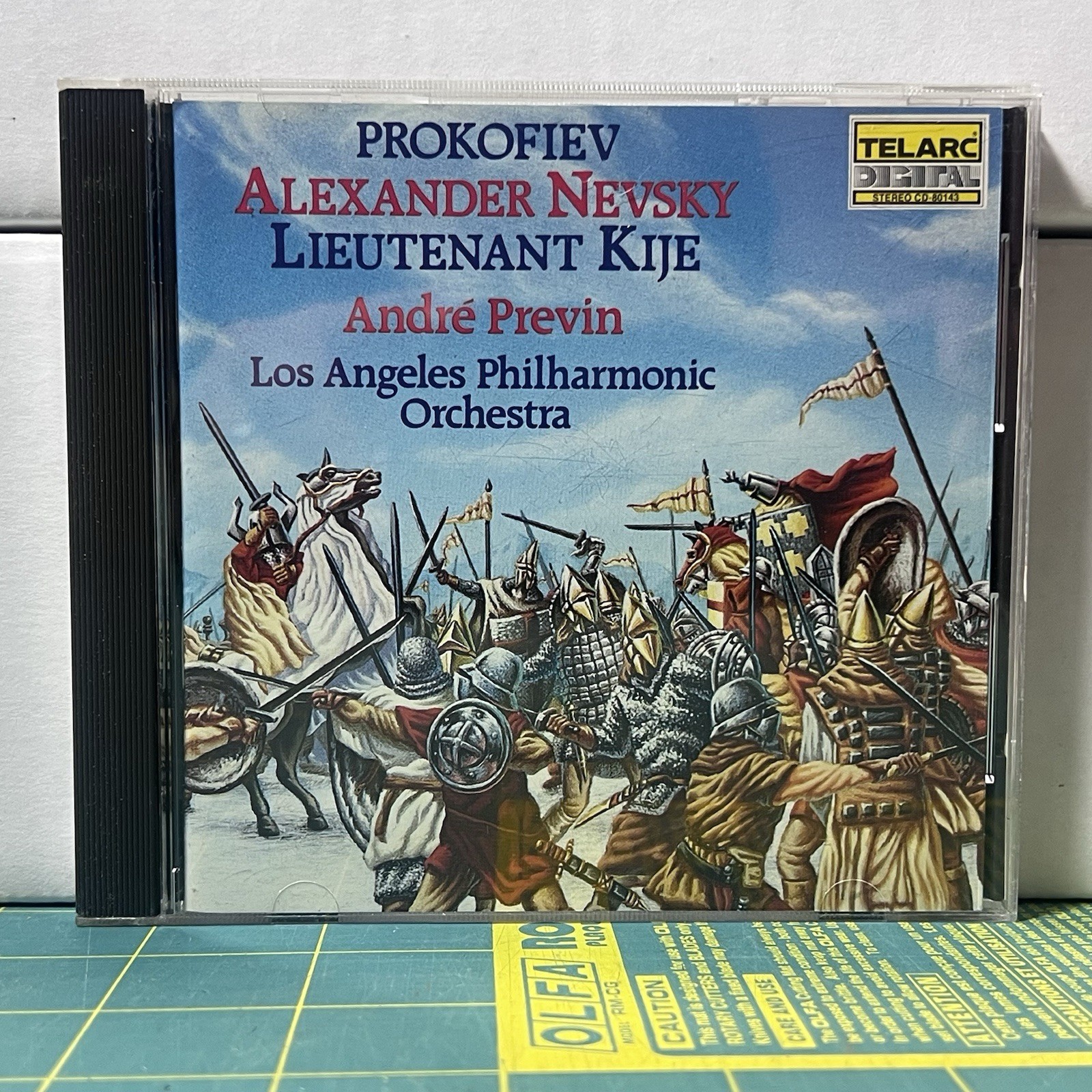 Prokofiev Alexander Nevsky Andre Previn Los Angeles  Philharmonic Orchestra Cd