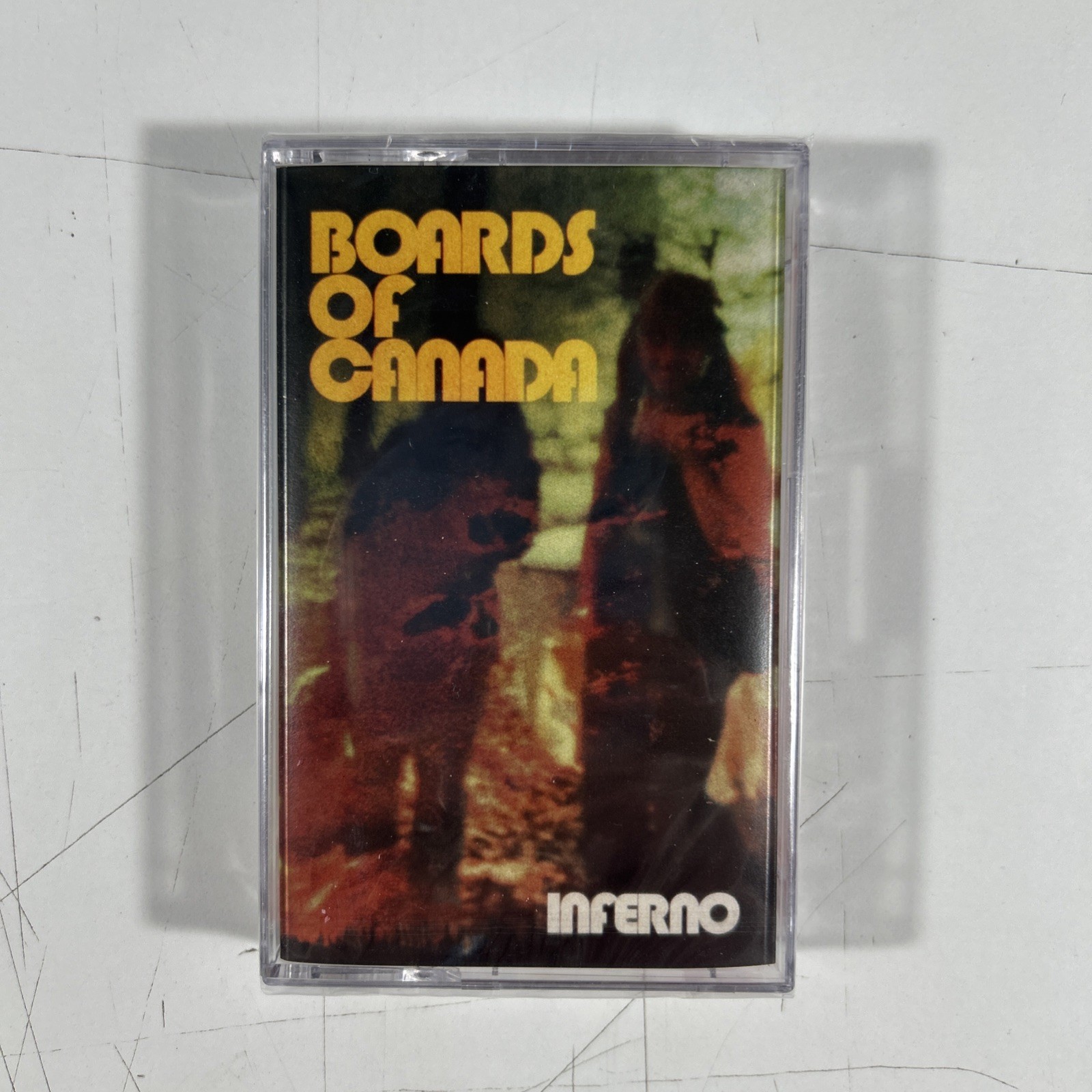 BOARDS OF CANADA Inferno -  Cassette - Limited Edition - Red Shell - NEW