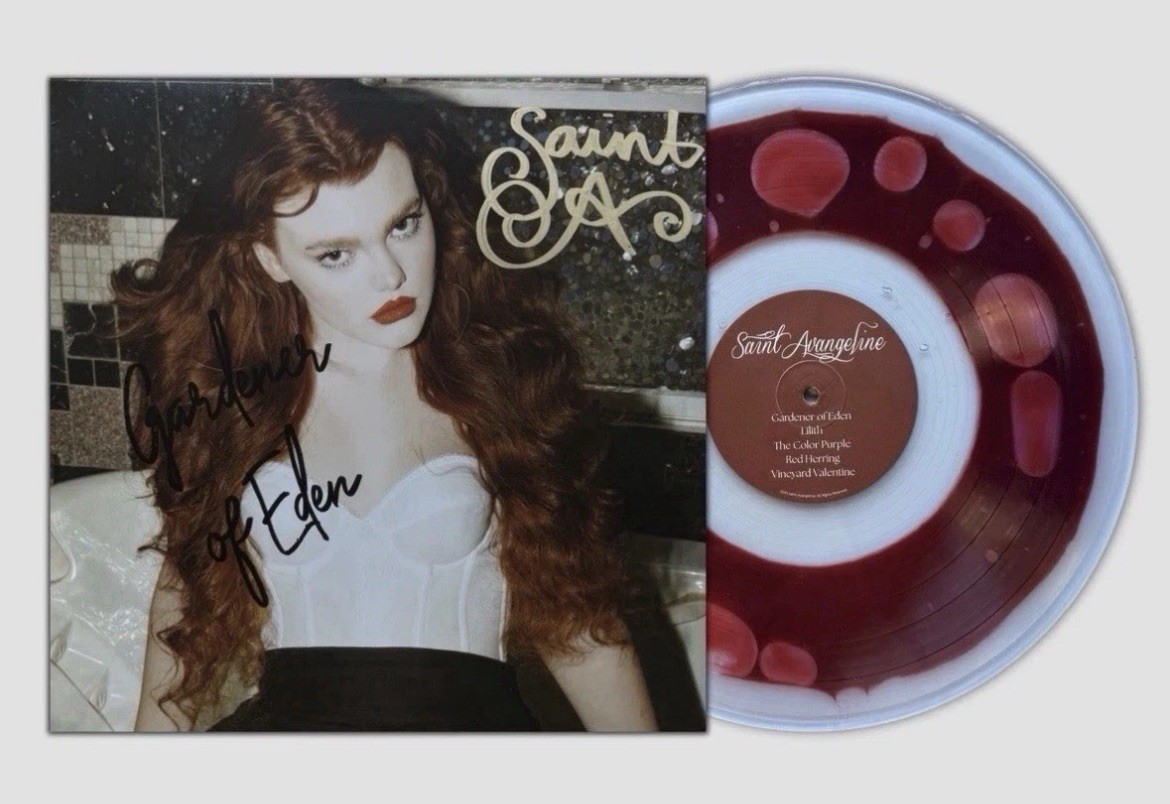 VV Exclusive Gardener of Eden Saint Avangeline Blood Filled LP Signed /100